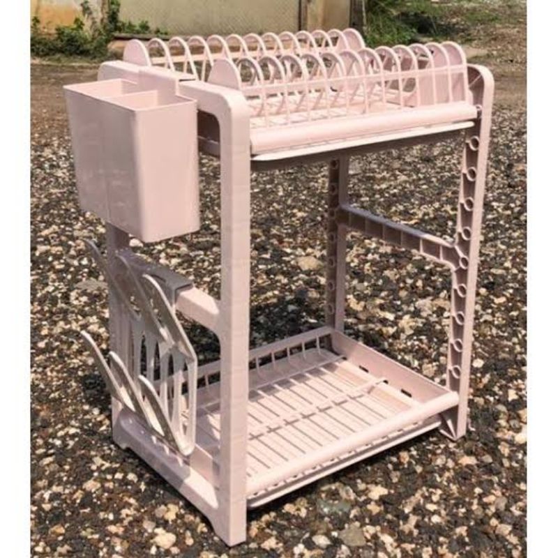 Plastic Plate Rack 2 Stacking Mini Fawsline Shopee Philippines
