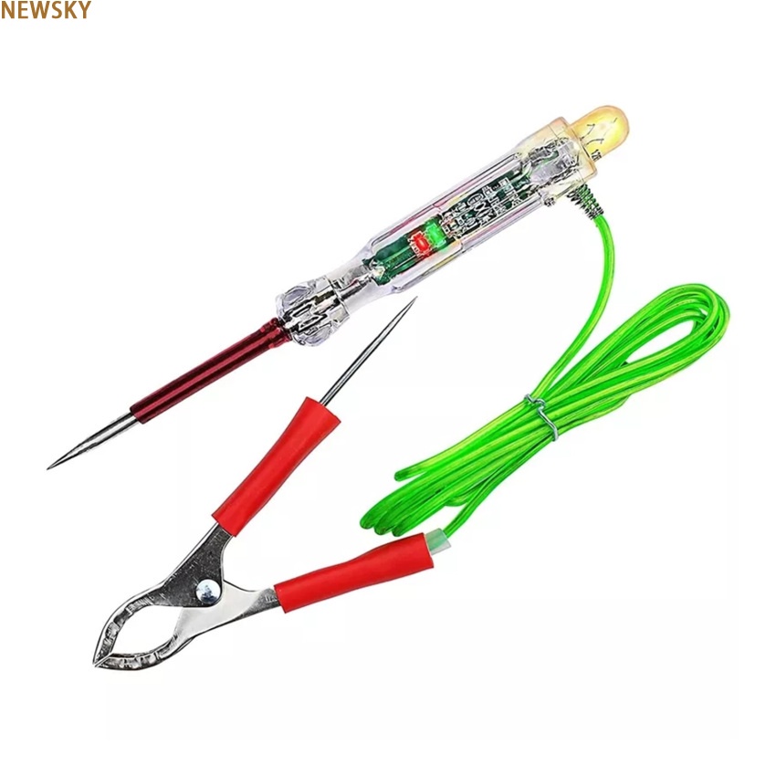 Automotive LED Circuit Tester 624V Test Light with Dual Probes 47 Inch