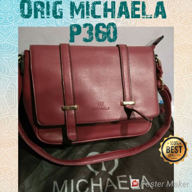 Original Michaela bag Shopee Philippines