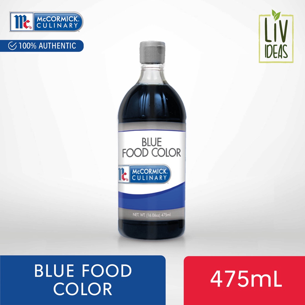 McCormick Blue Food Color 475mL Shopee Philippines