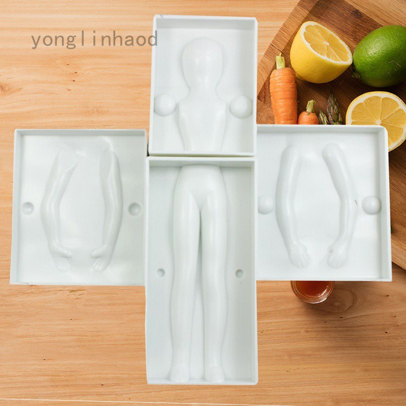Details about   Human body model Food-Grade Silicone Mold 3D Shape Of Dress Fondant Cake Decorat
