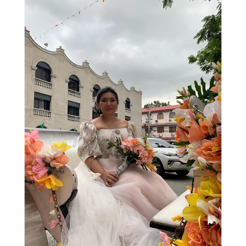 filipiniana wedding gown