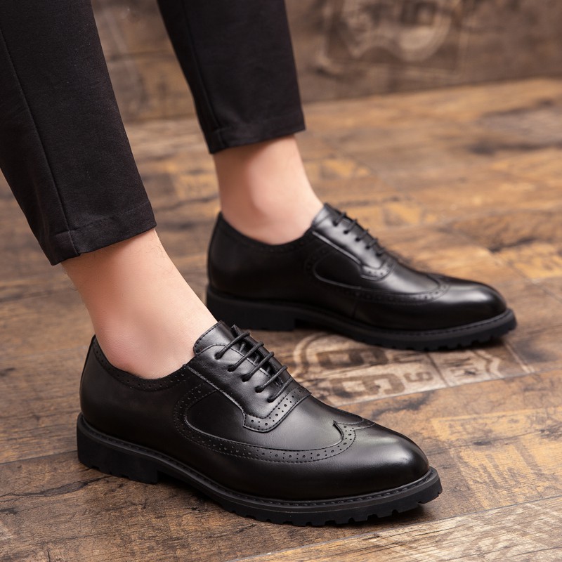 black oxford work shoes