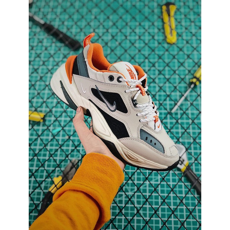 m2k tekno leather sneakers