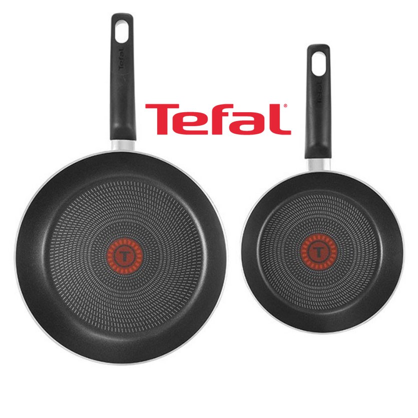 Tefal Essential Frying PanSet of 2 (26+20cm) Shopee Philippines