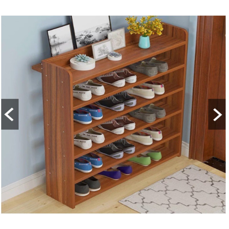 5 Layer Wooden Cabinet Shoe Rack Shopee Philippines