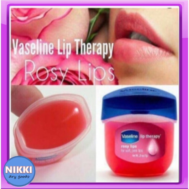Vaseline Lip Therapy Rosy Lips Mini Review Your secret to soft lips 7g