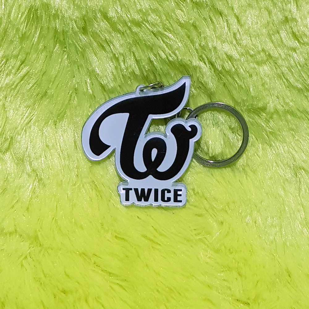 Kpop Acrylic Keychain Twice Logo Key Chain Shopee Philippines