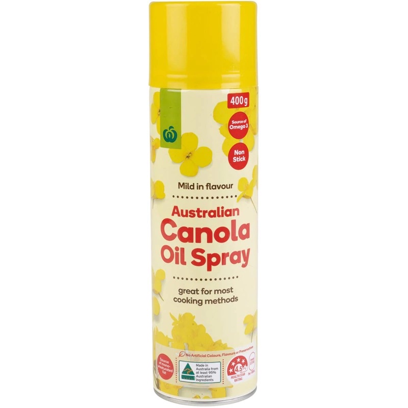Woolworths Australian Canola Oil Spray 400grams Shopee Philippines