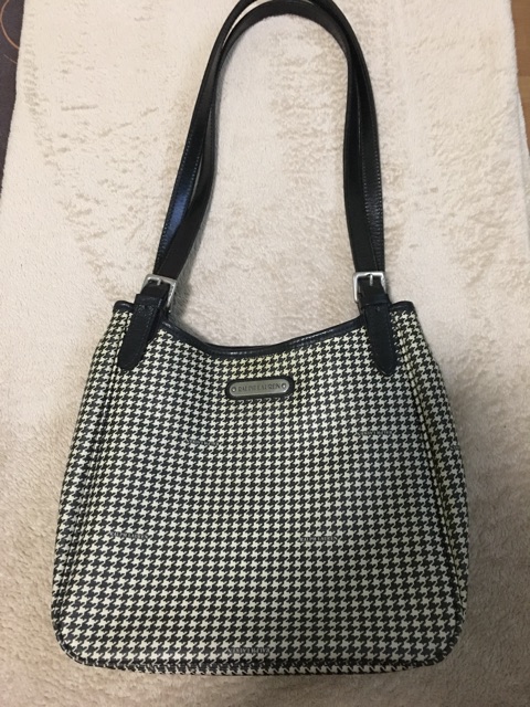 ralph lauren checkered bag