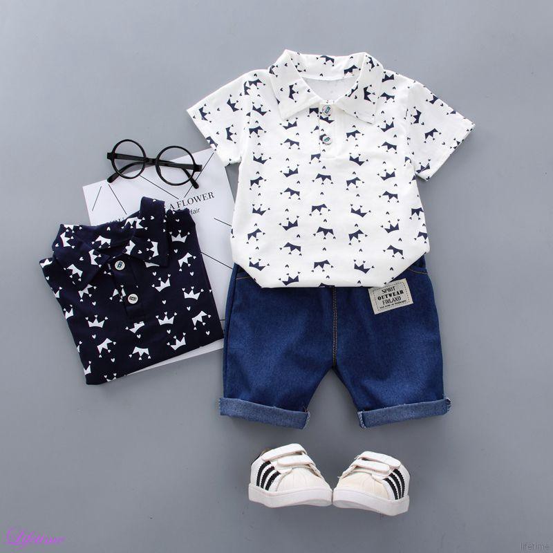 baby boy floral shirt