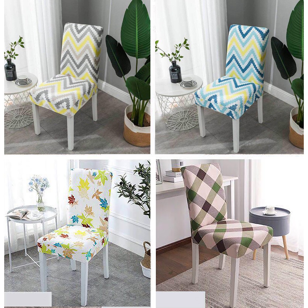 High Quality Dining Room Seat Covers Chair Slipcovers Stretch Uk Ikea Shopee Philippines