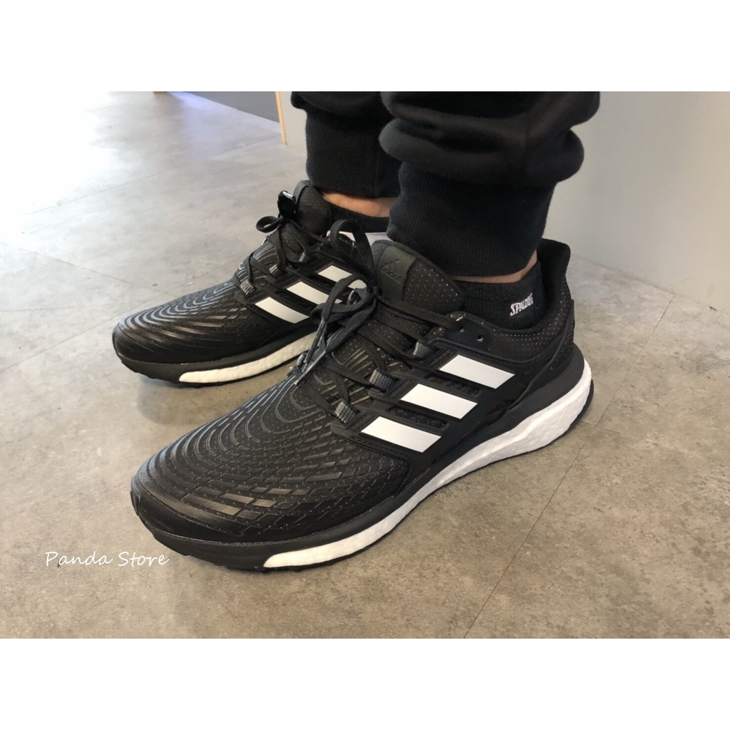 Adidas Energy Boost 4 M Black and White Horse Outsole Men's CG3359 Women's  CG3056 | Shopee Philippines