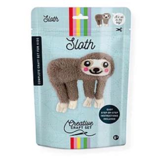 plush craft sloth