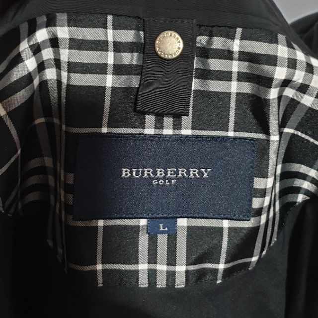 BURBERRY Golf Jacket Size L on tag | Shopee Philippines