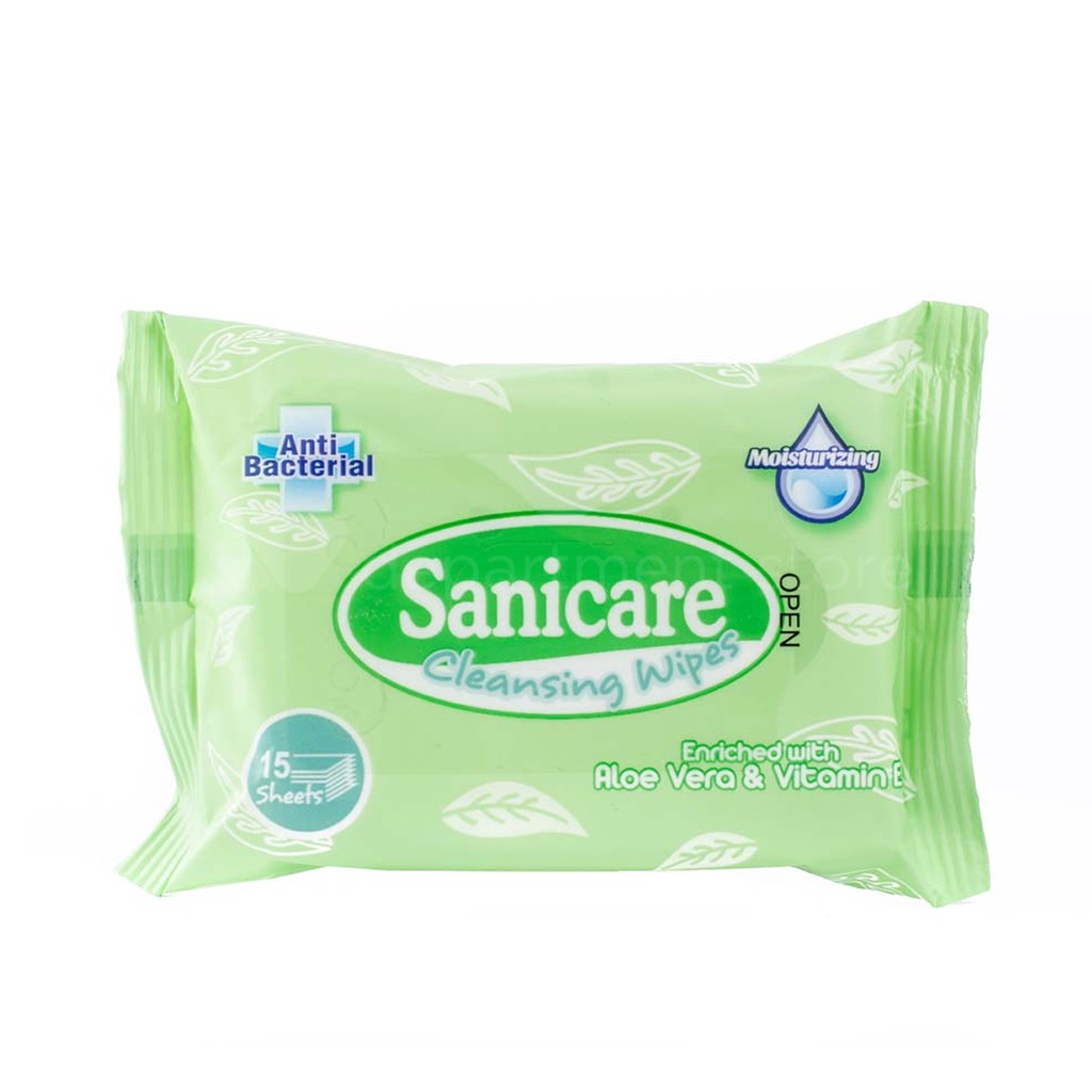 SANICARE Baby Wipes 15s Shopee Philippines