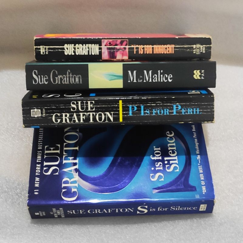 Sue Grafton Alphabet Series Mystery Used Books W Discounts For 2 Or More Books Cod Accepted Shopee Philippines