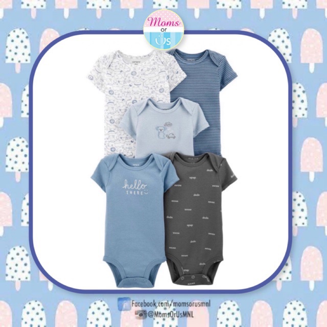 carter's hello world onesie
