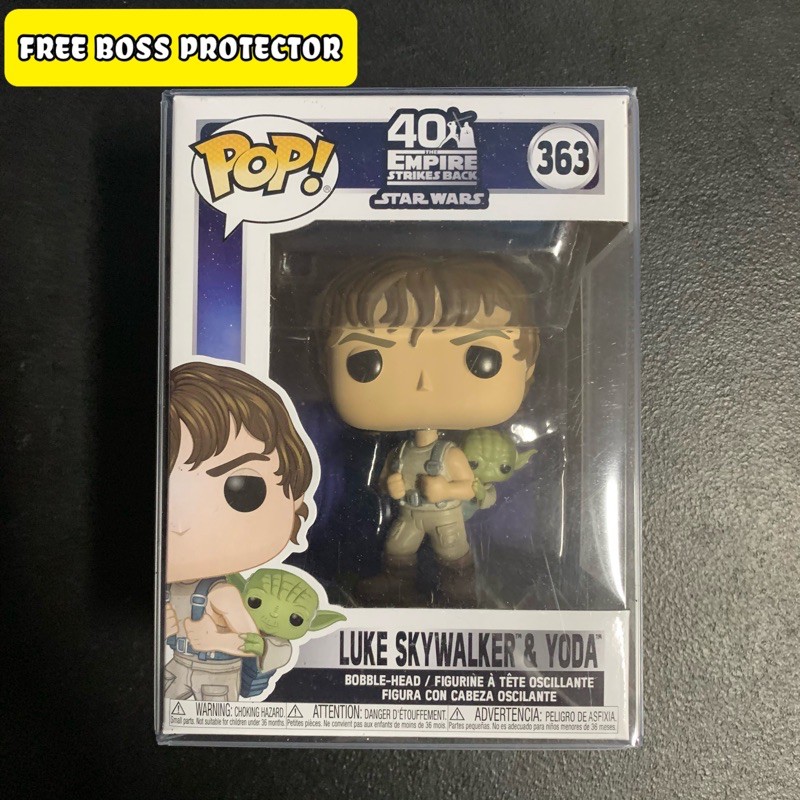 luke with yoda funko pop