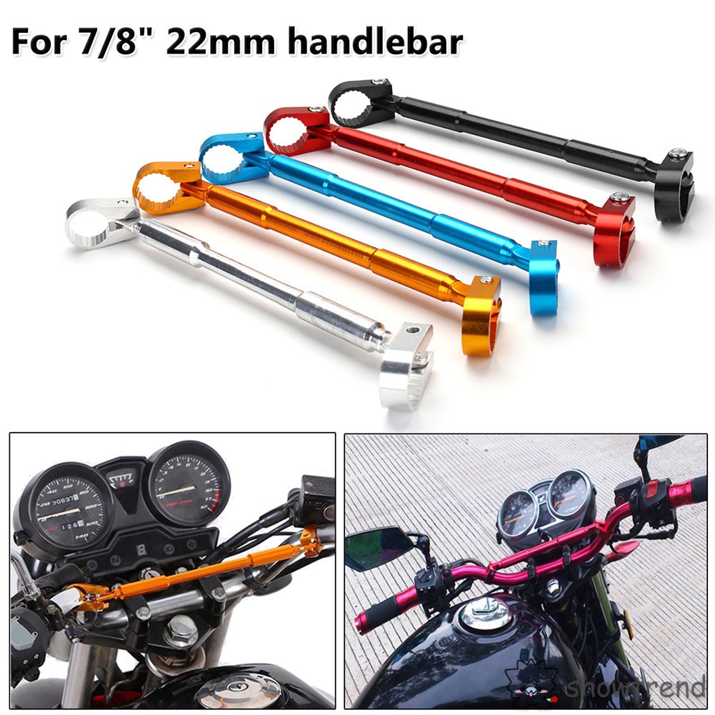 Motorcycle Motorbike Handlebar Brace Modification Reinforced Crossbar