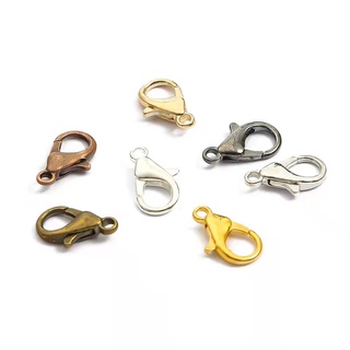 10pcs/lot Wholesale Price Lobster Clasps 12mm Bronze/Gold Lobster Clasps Hooks For Necklace Bracelet #5