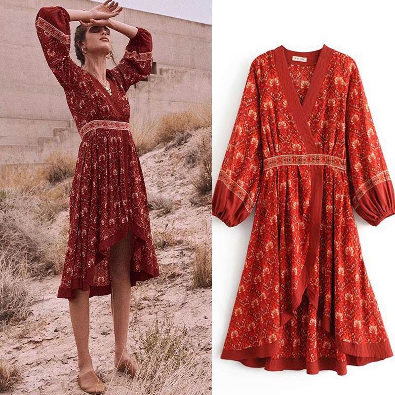 bohemian attire shopee