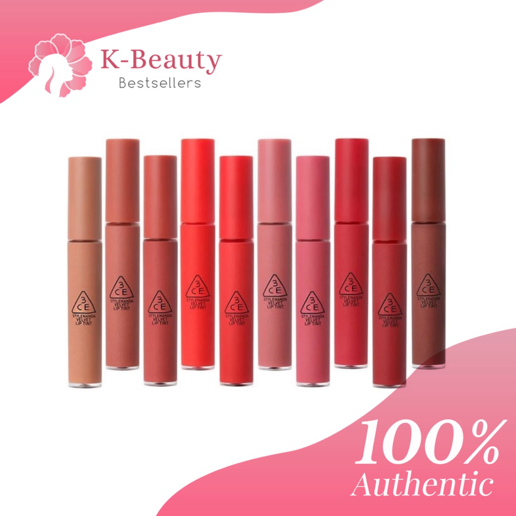 Original 3ce Velvet Lip Tint Shopee Philippines