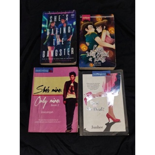 ASSORTED WATTPAD BOOKS: She's Dating the Gangster,  Love Will Find a Way and more