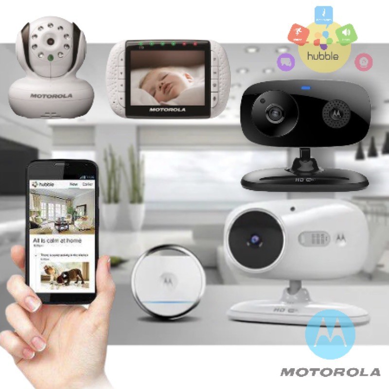 Ready Stock Motorola Baby Monitor Pet Home And Security Smart Camera With Cctv Motorola App Shopee Philippines