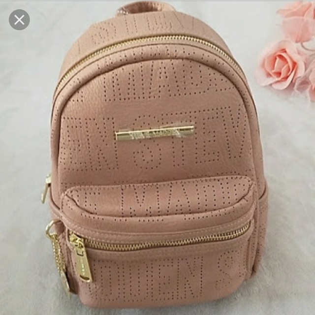 steve madden mini backpack pink