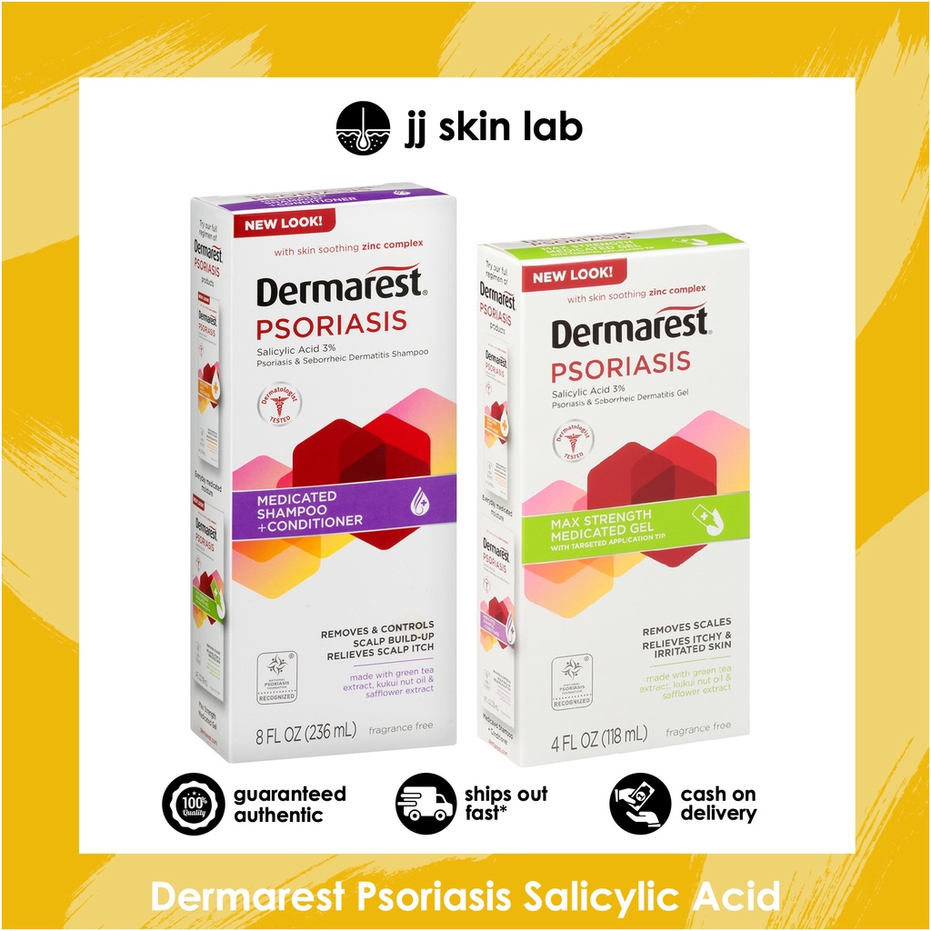 Dermarest Psoriasis Medicated Shampoo Plus Conditioner / Max Strength