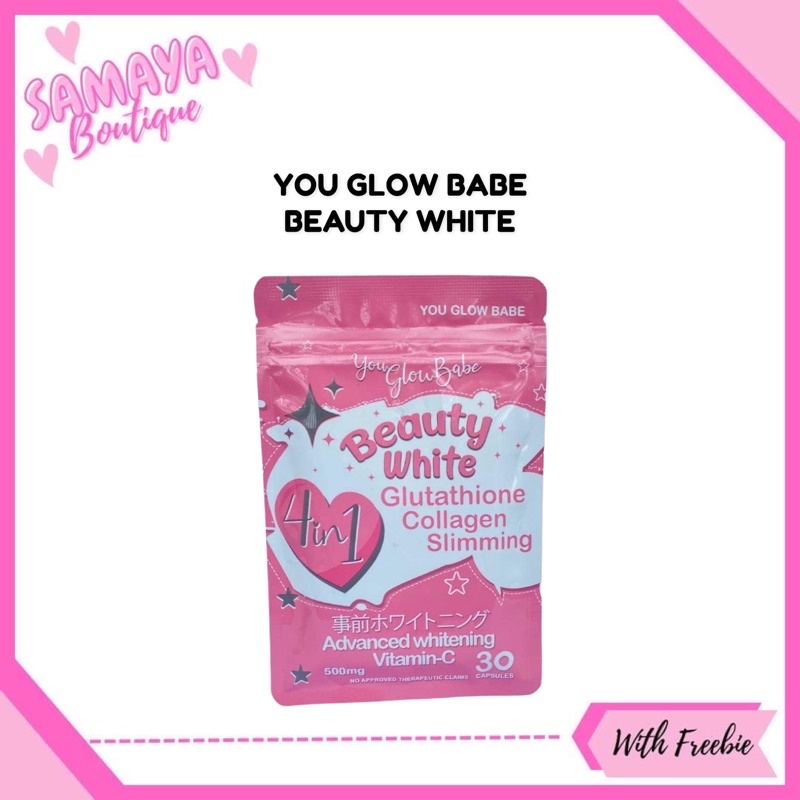 YOU GLOW BABE Glutathione, SLIMMING, COLLAGEN & VITAMINC C | Shopee ...