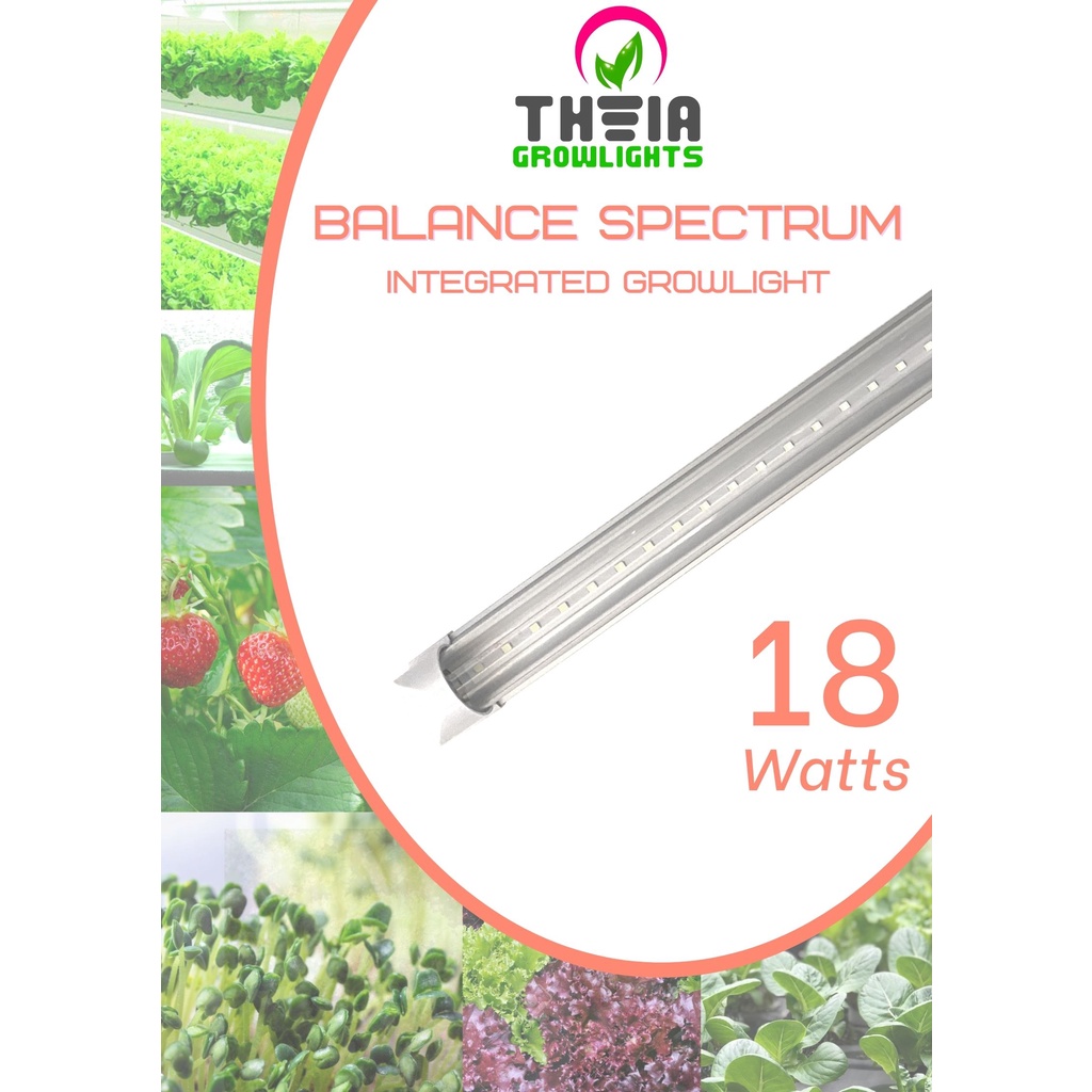 Theia Grow Lights T5 LED Balance Spectrum 4ft(18W)/LED Grow lights