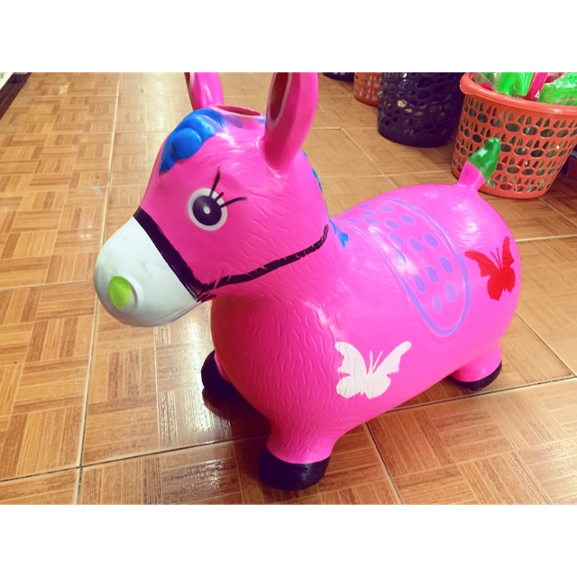 inflatable horse toy