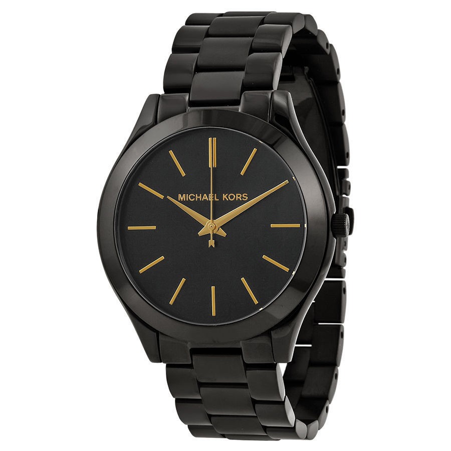 black michael kors watch