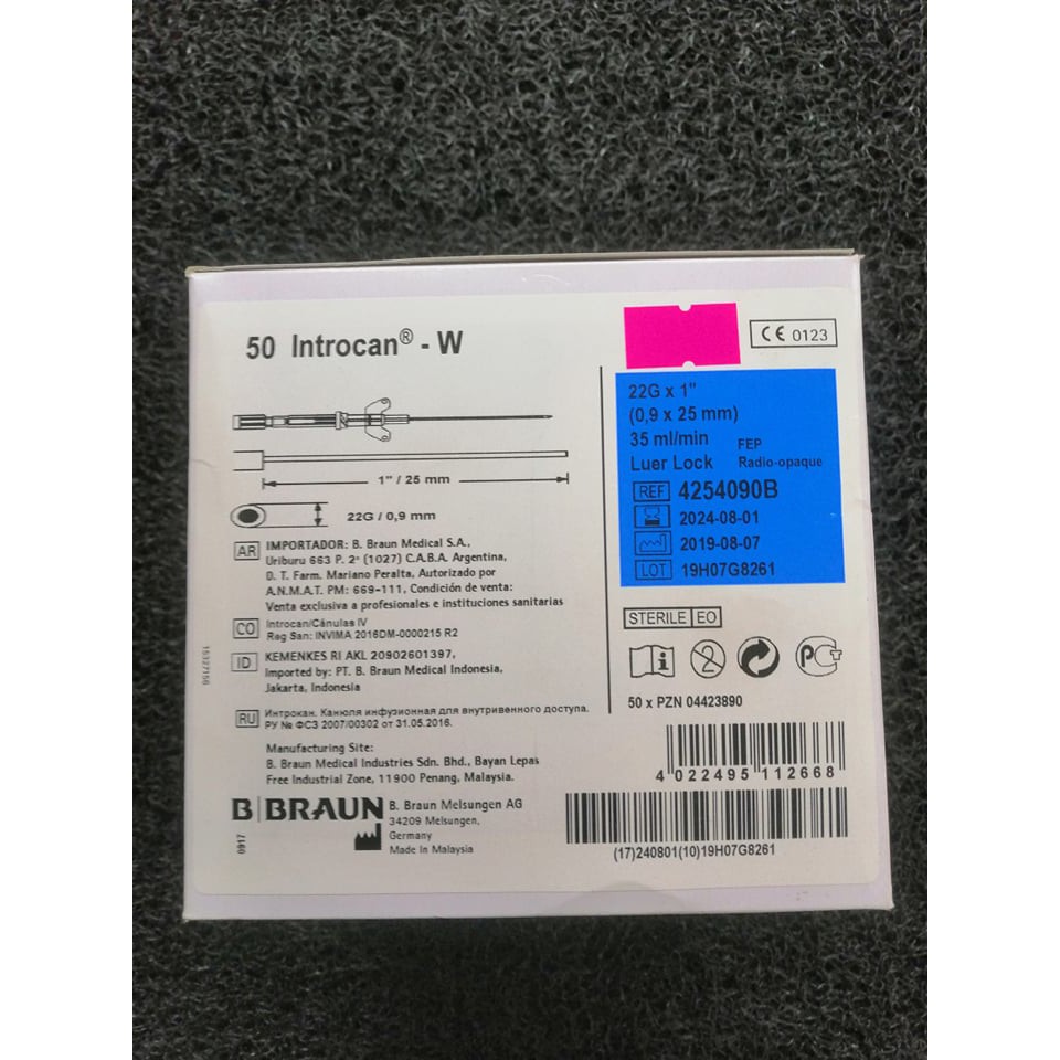 INTRAVENOUS CATHETER INTROCAN Shopee Philippines