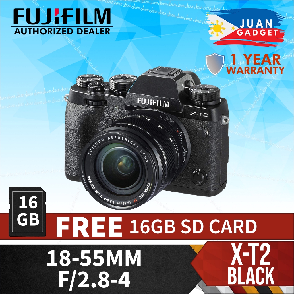 FUJIFILM XT2 Mirrorless Digital Camera with 1855mm Lens Shopee