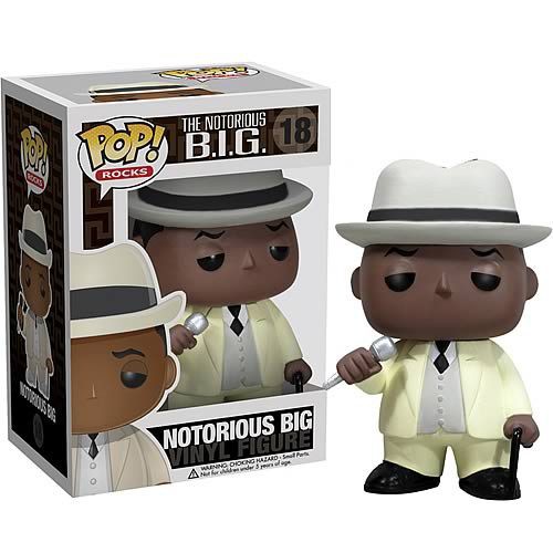POP FUNKO 18 Rocks The Notorious BIG Figure Vinyl Figure Model Toys