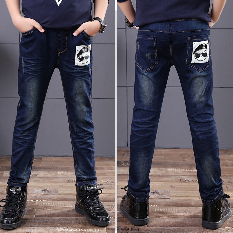 boys fleece jeans