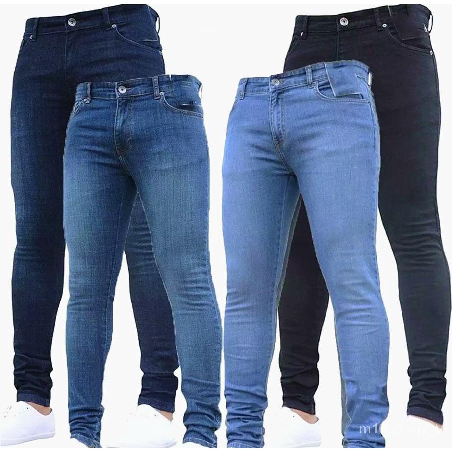 JEANS PANTS Maong For Mens Jeans Pants Korean Skinny Strechable 100% ...