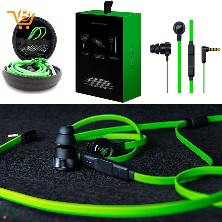 100 Ori Razer Hammerhead V2 Pro Earphone With Microphone Shopee Philippines