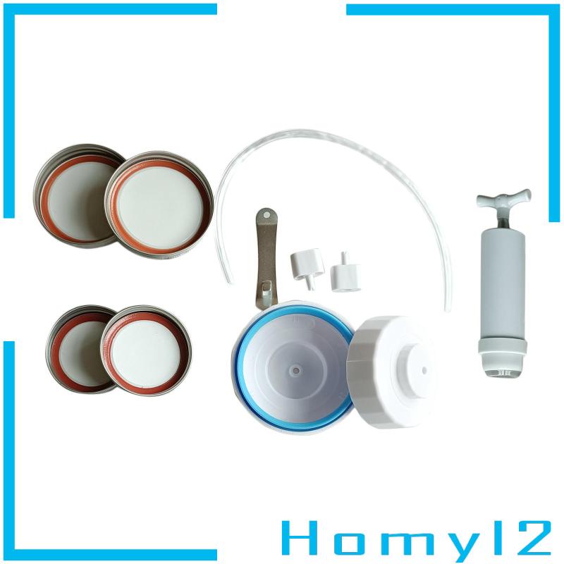 Mason Jar Vacuum Sealer Kit With Manual Portable Pump And Lid Opener