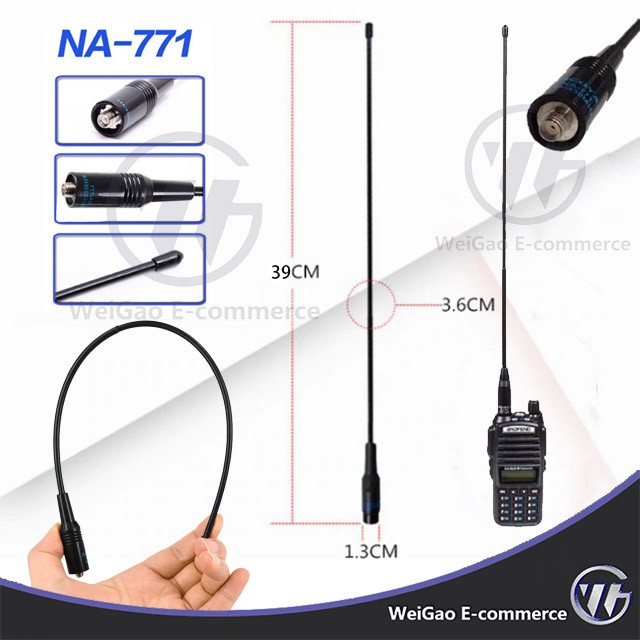 COD NAGOYA NA771 SMA-F 144/430MHZ Dual Band Antenna | Shopee Philippines