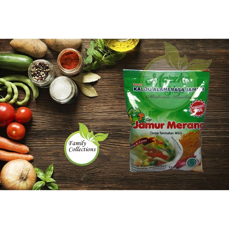 Mushroom Broth Spices Merang Replacement Vetsin Msg Mushroom Original
