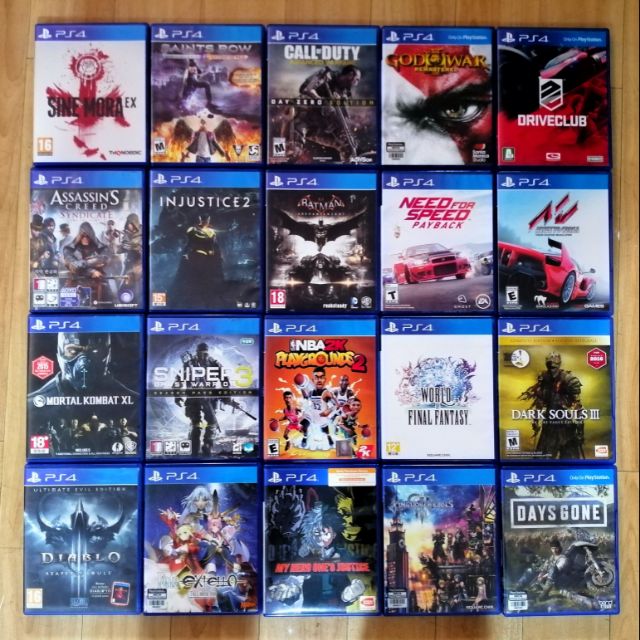 P1's Cheap PS4 Games (92nd release) Shopee Philippines