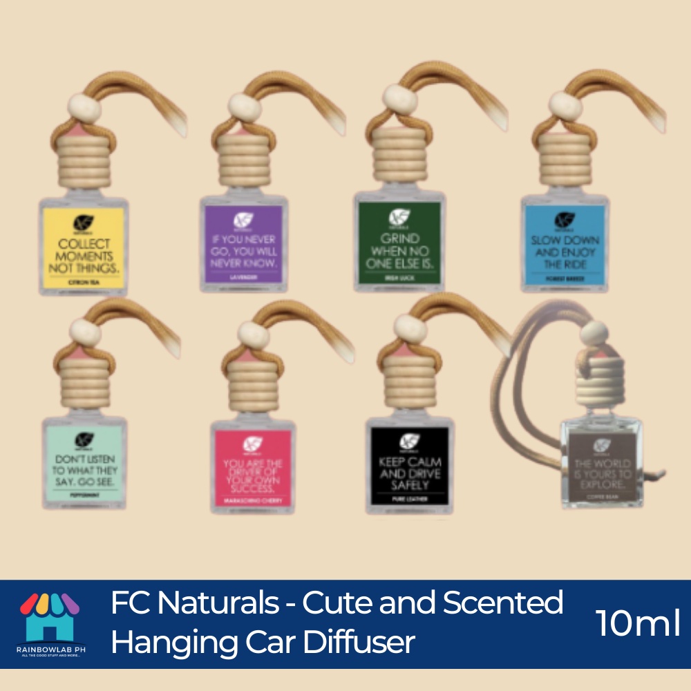 Hanging Car Diffuser Fragrance Air Freshener/Scent 10ml Shopee