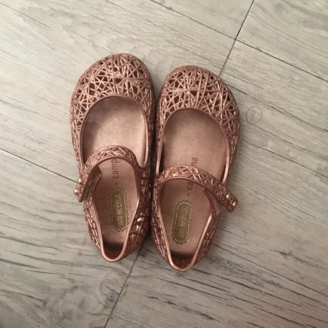 rose gold mini melissa