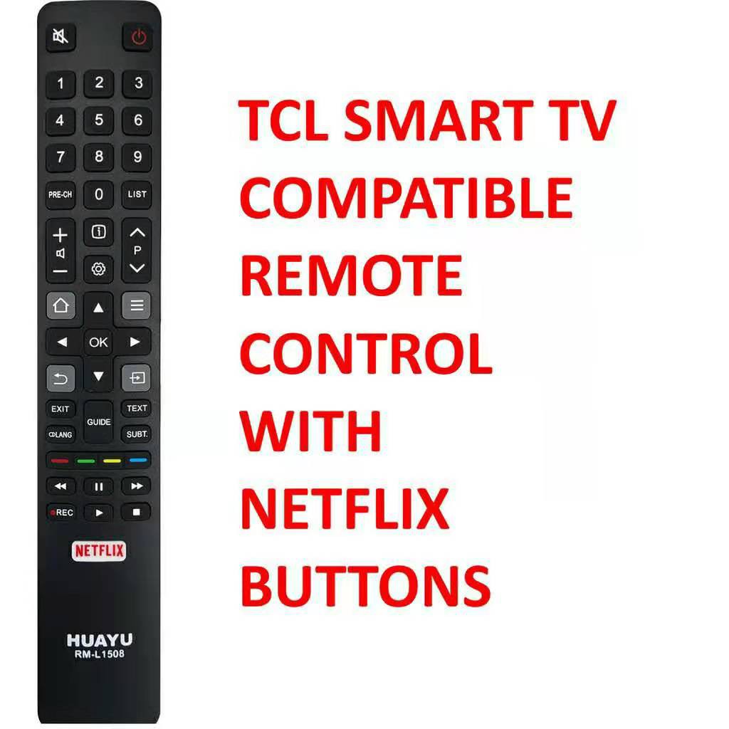 Remote Control 1508+ RC802N YLI2 For TCL Smart TV Remote Control 06IRPT45BRC802N Shopee