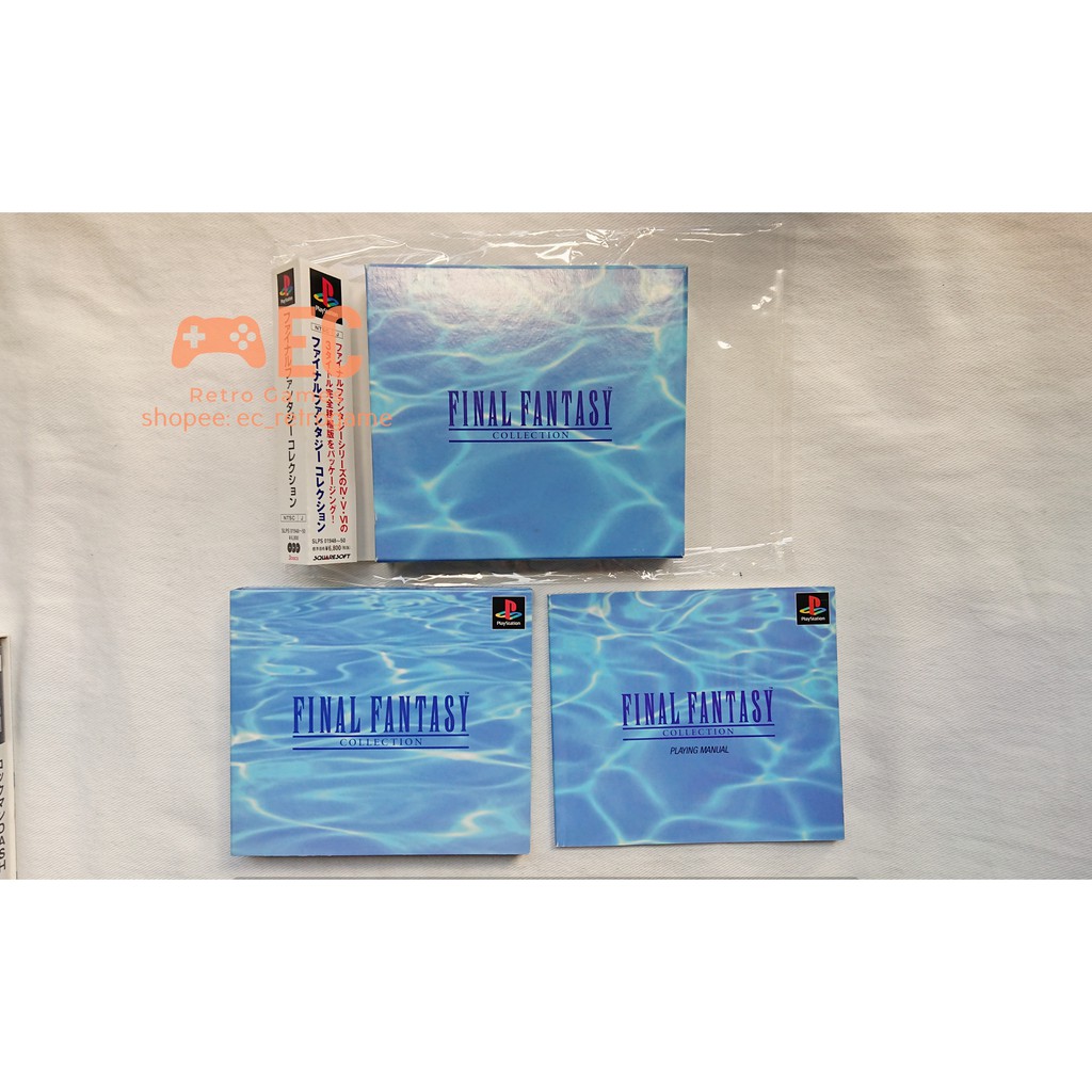 Final Fantasy Collection Original Ntsc J Playstation Ps Game Shopee Philippines