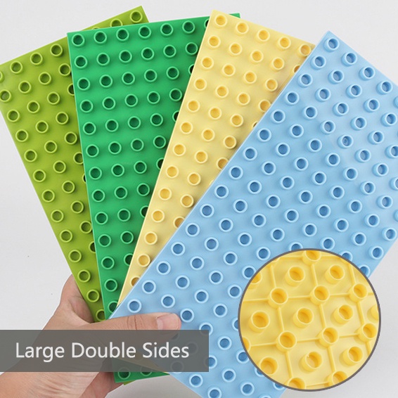 16x8 12x6 4x8 8x8 Dots Double Sided Duplo Size For Big Particle Bricks Baseplate Board